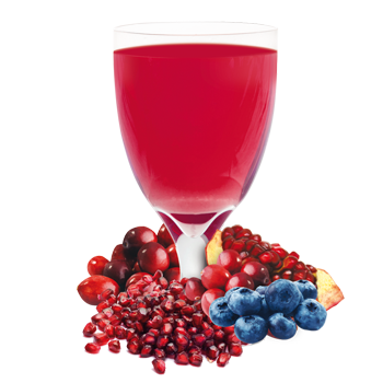 Blueberry and Cran-Granata Drink Mix